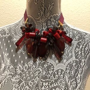 H&M Red Chunky Necklace